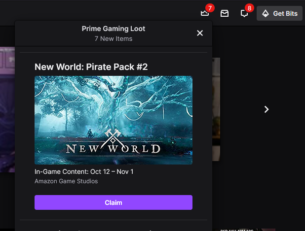 New World Twitch Drops – New World MMO